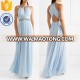 Embellished Silk Chiffon Gown For Ladies Manufacture Wholesale Fashion Women Apparel (T9192D)